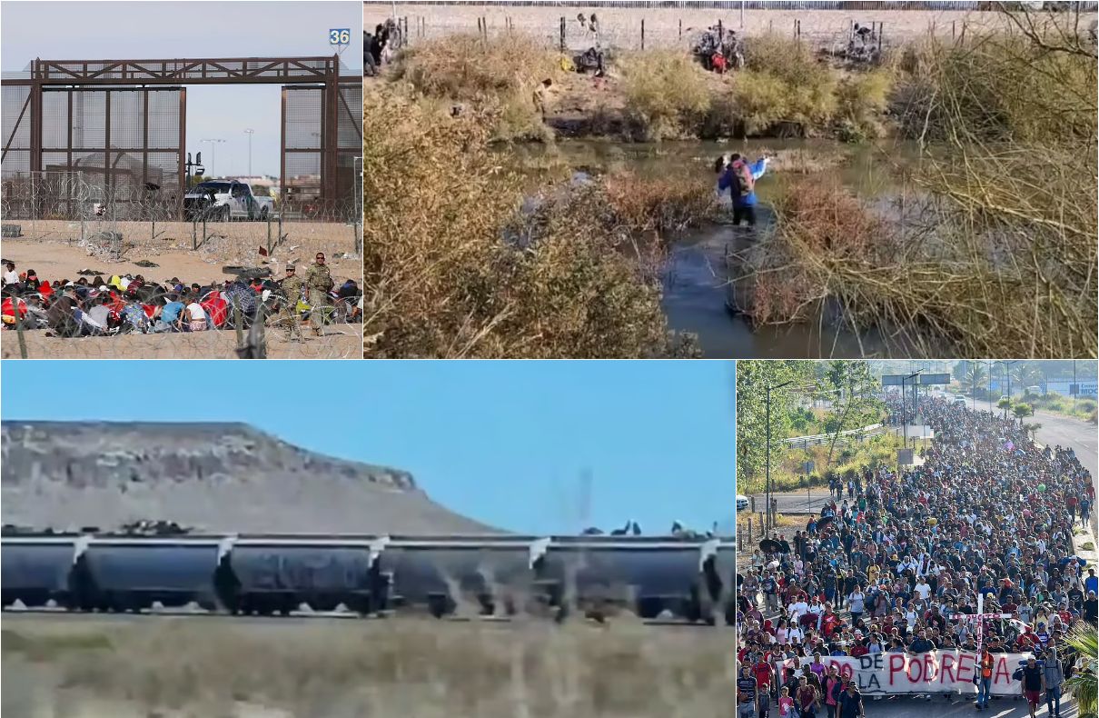 Rare Migrants Footage Shows Catch to 'The Beast' Train to US