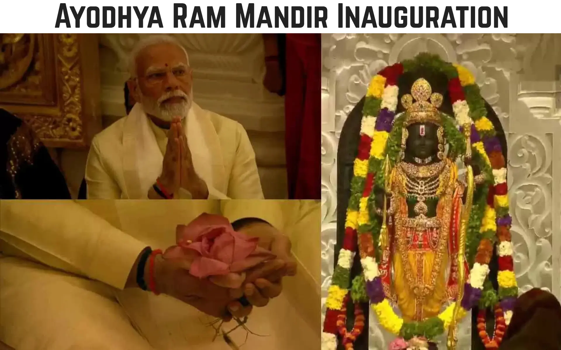 Ayodhya Ram Mandir Inauguration