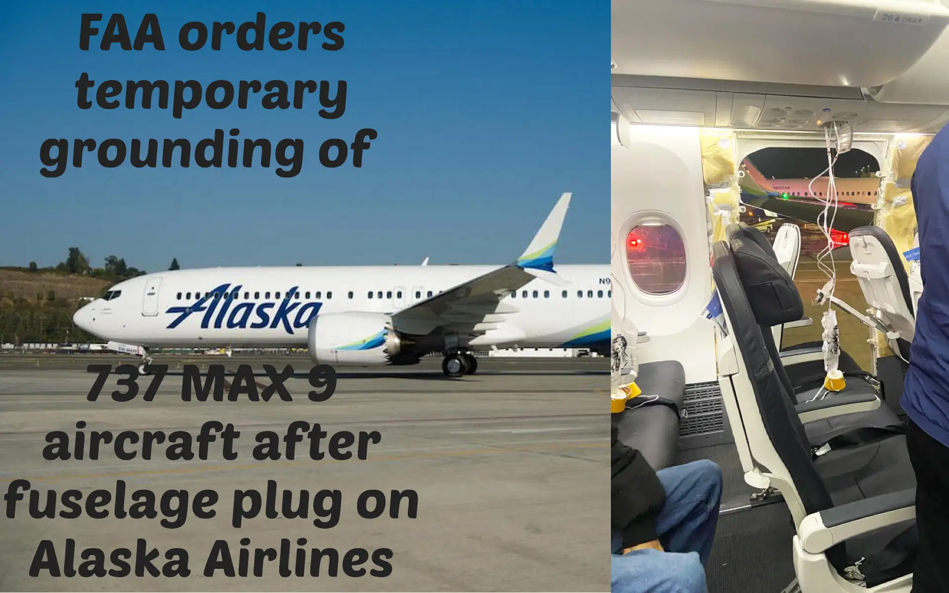 Faa Alaska Airlines Boeing 737 Max 9