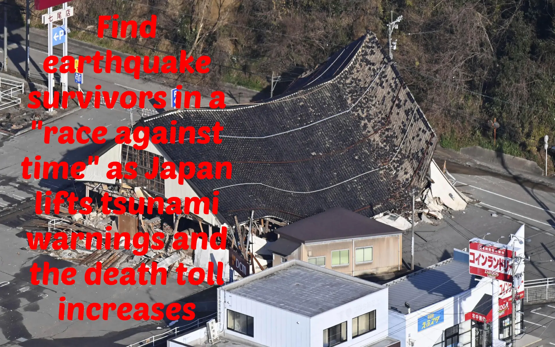 Japan Lifts Tsunami Warnings And The Death Toll Increases