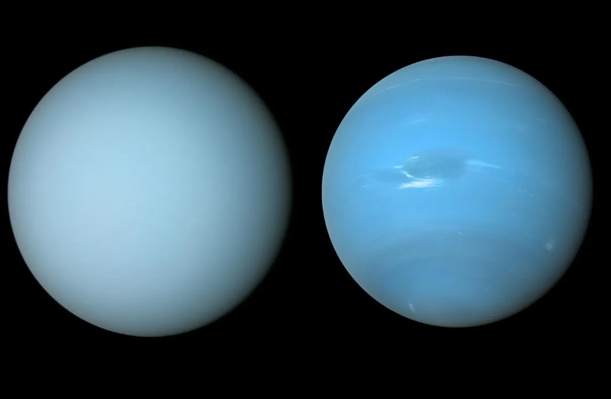 New Colours Images Reveal Neptune and Uranus