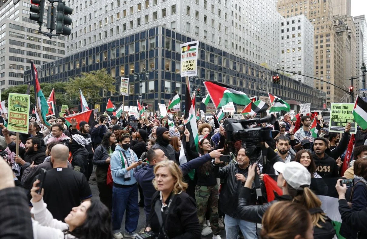 Protests in New York Amid Israel-Palestine Conflict