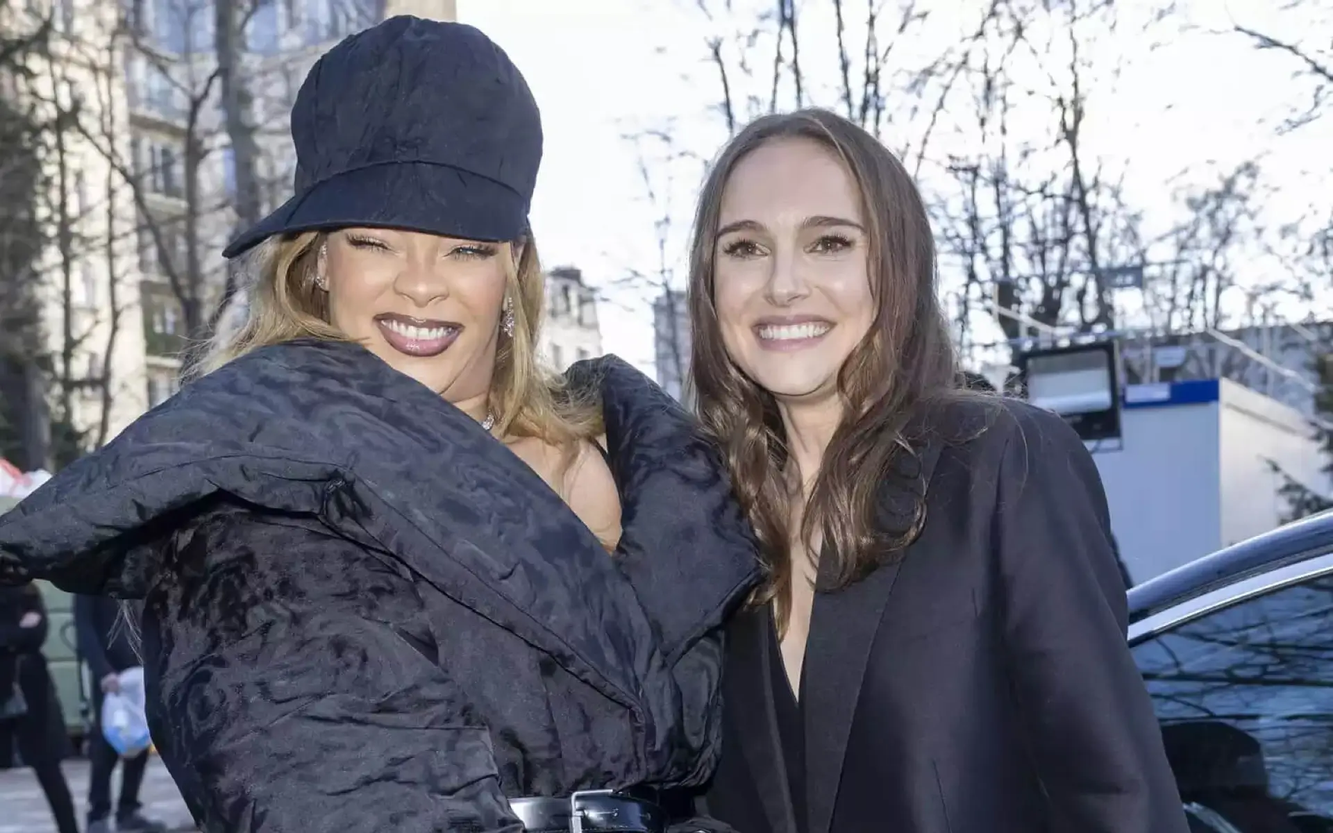 Rihanna and Natalie Portman: A Fashion Week Lovefest