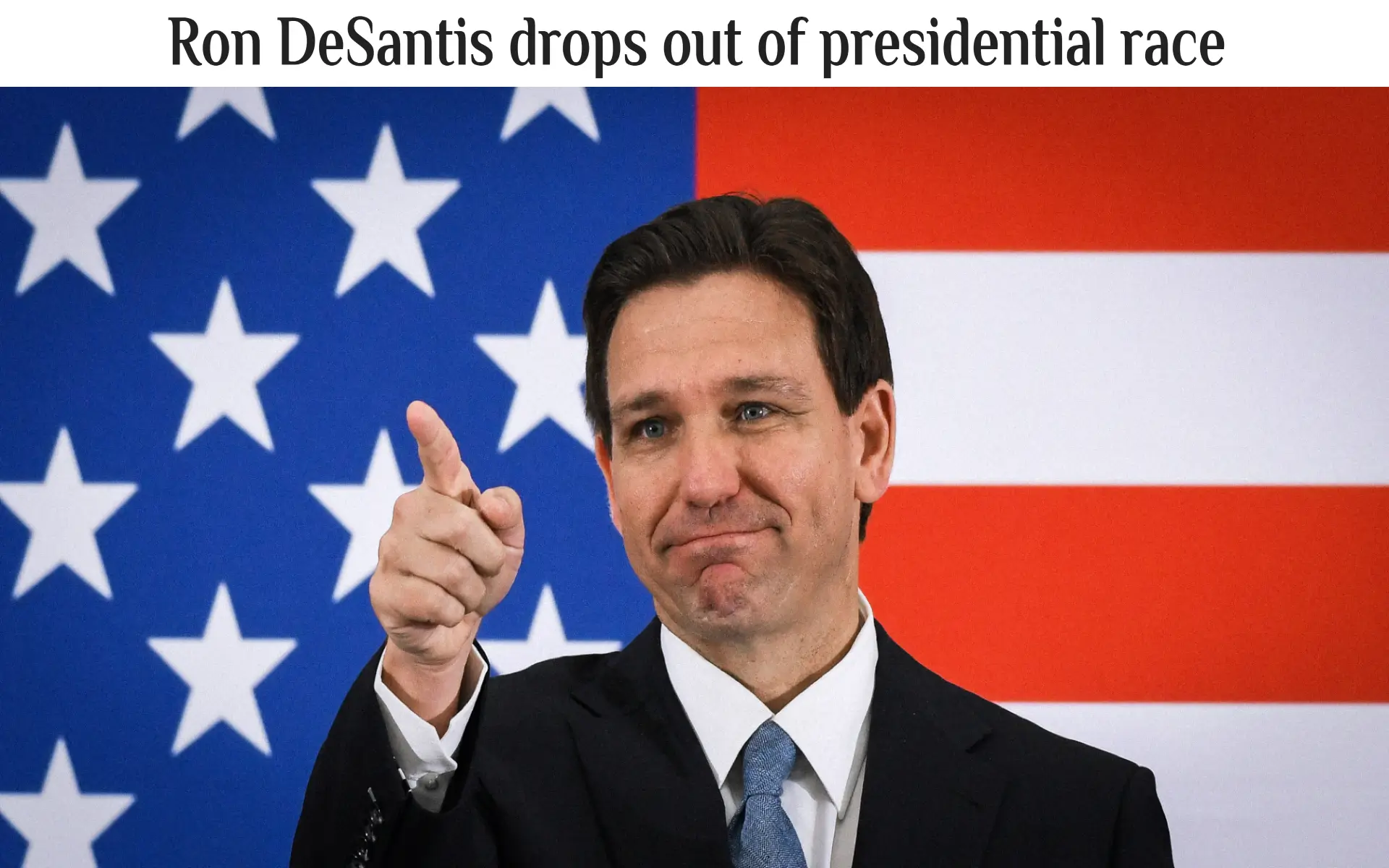 Ron DeSantis drops out of presidential race