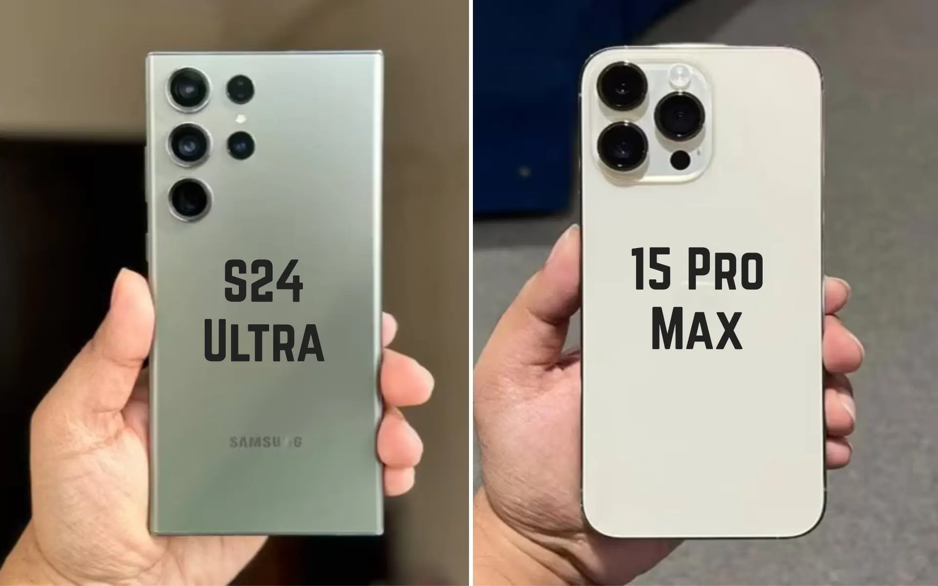 Samsung Galaxy S24 Ultra vs. iPhone 15 Pro Max: A Battle of Flagship Smartphones