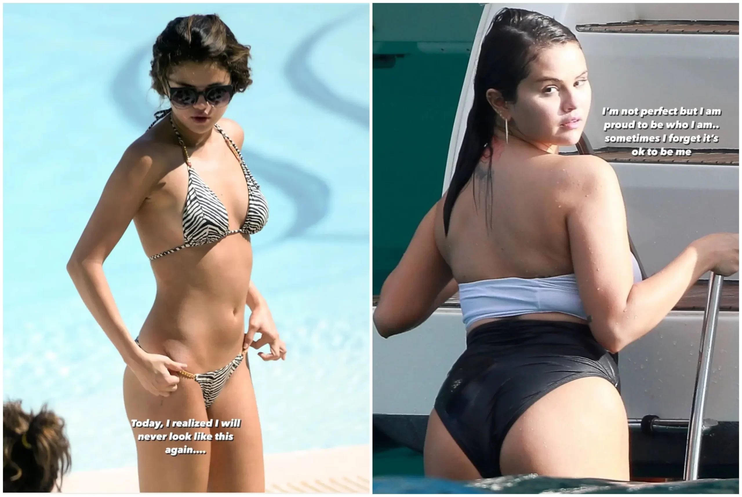 Selena Gomez Bikini Then And Now