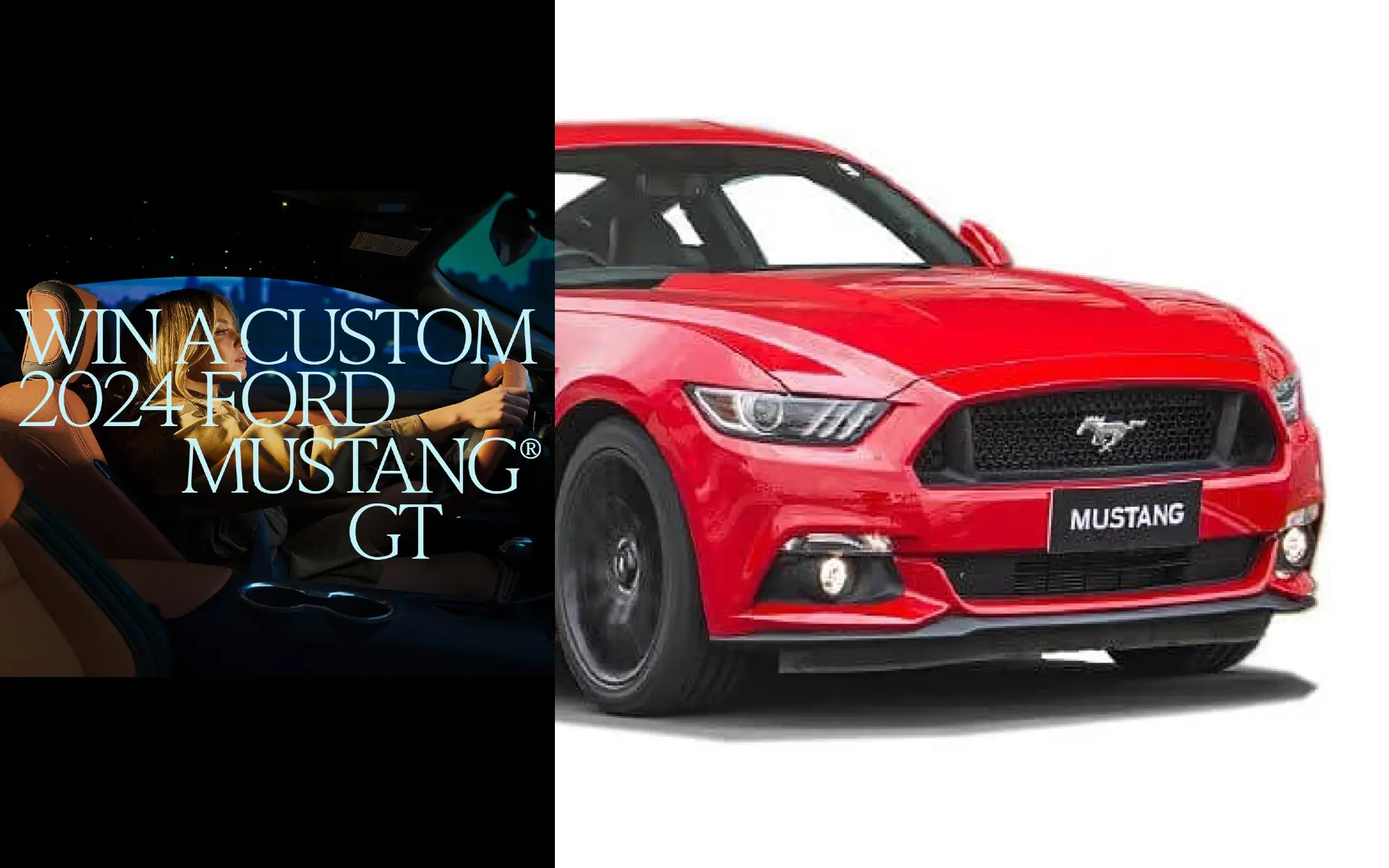 Sydney Sweeney Ford Mustang Gt Giveaway
