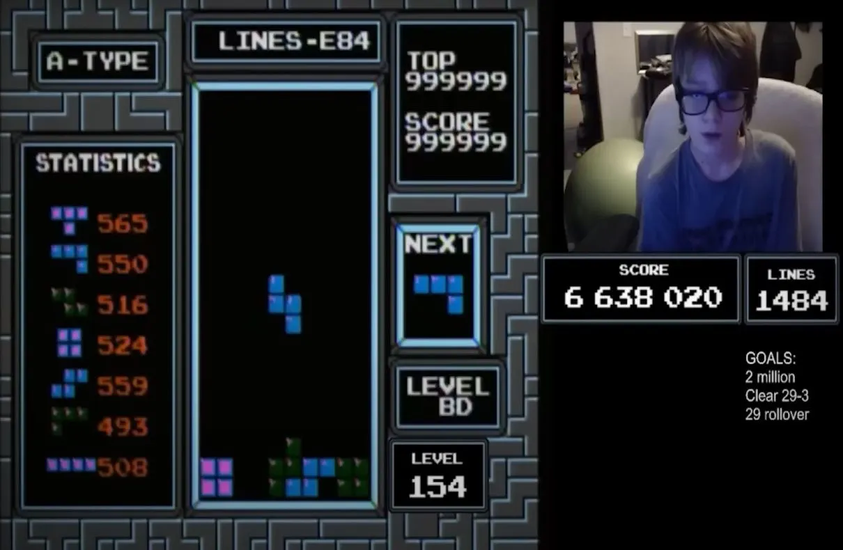 Us Teenager To Beat Video Game Tetris