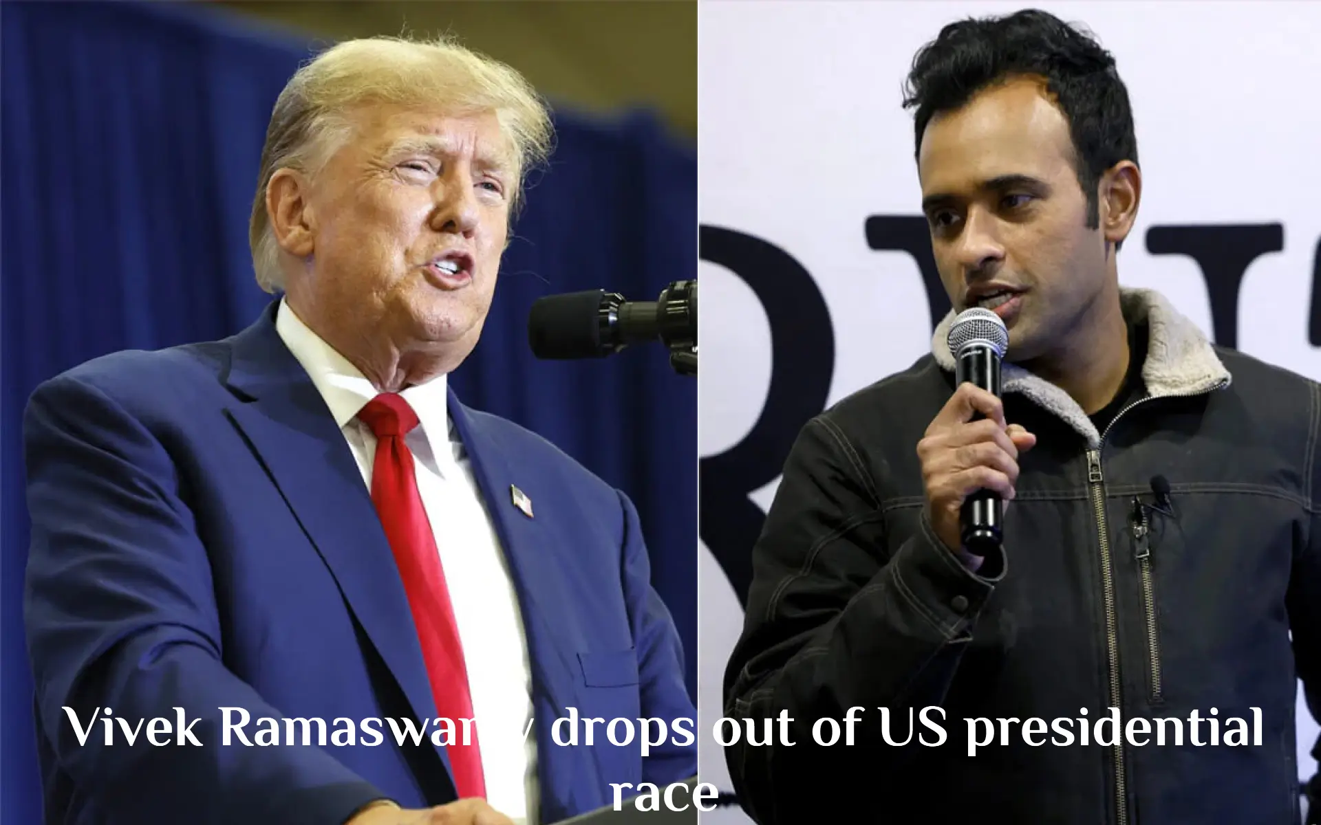 Vivek Ramaswamy Drops Out Of Us Presidential Race
