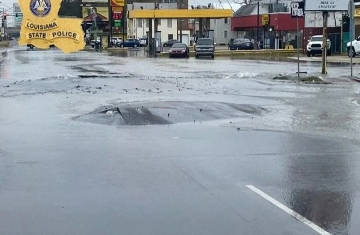 Water Main Break Chaos in Jefferson Parish East Bank