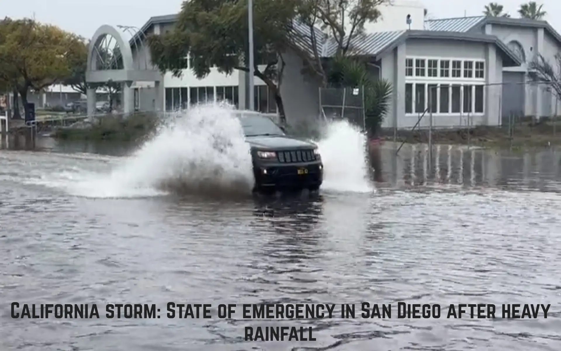 Heavy Rainfall Causes Severe Flooding in San Diego