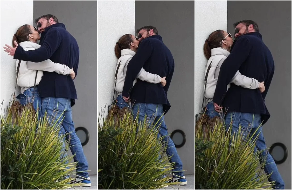 Ben Affleck And Jennifer Lopez Lock Lips On Lunch Date A Love Story Rekindled