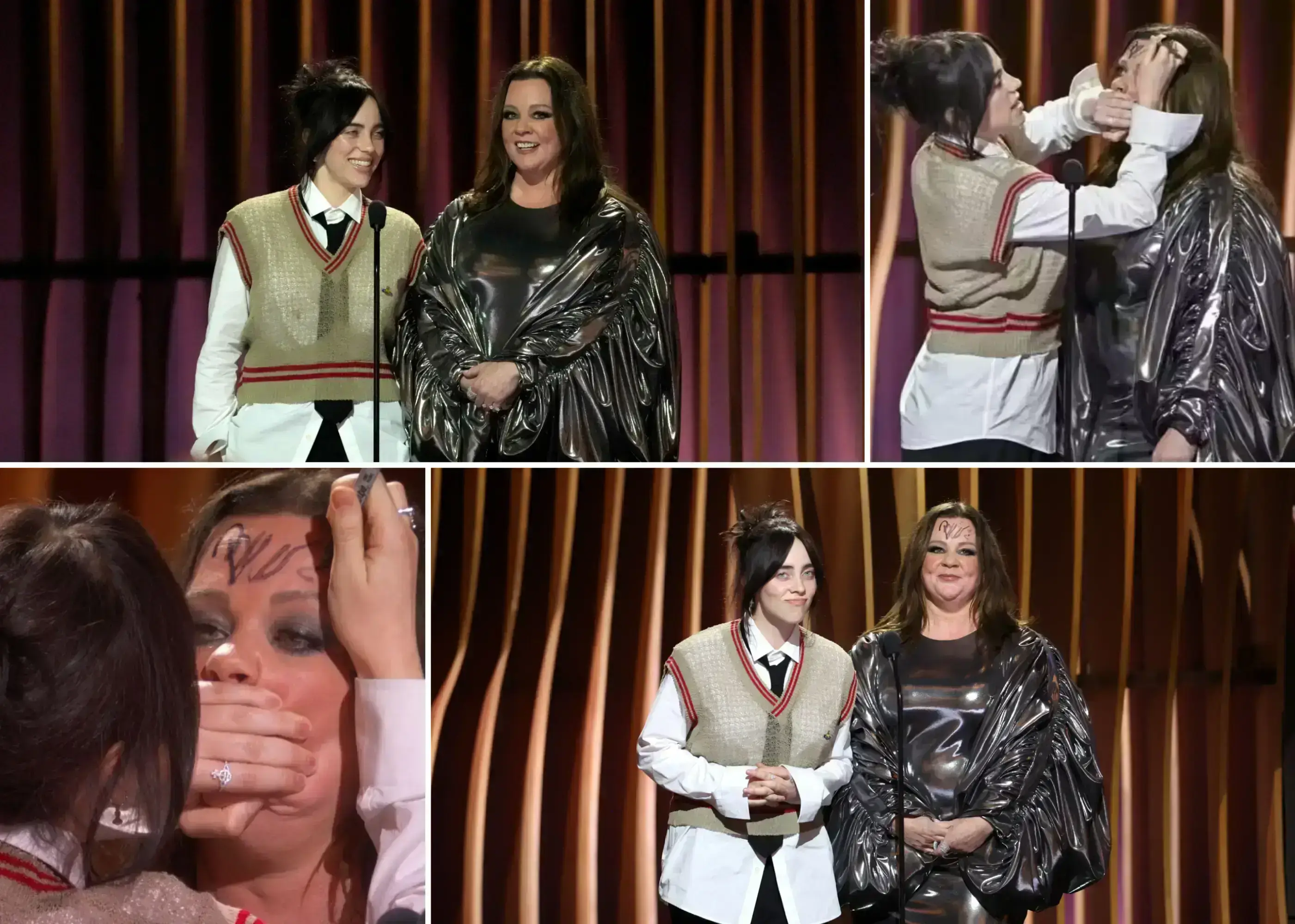 Billie Eilish and Melissa McCarthy’s Memorable Moment at the 2024 SAG Awards