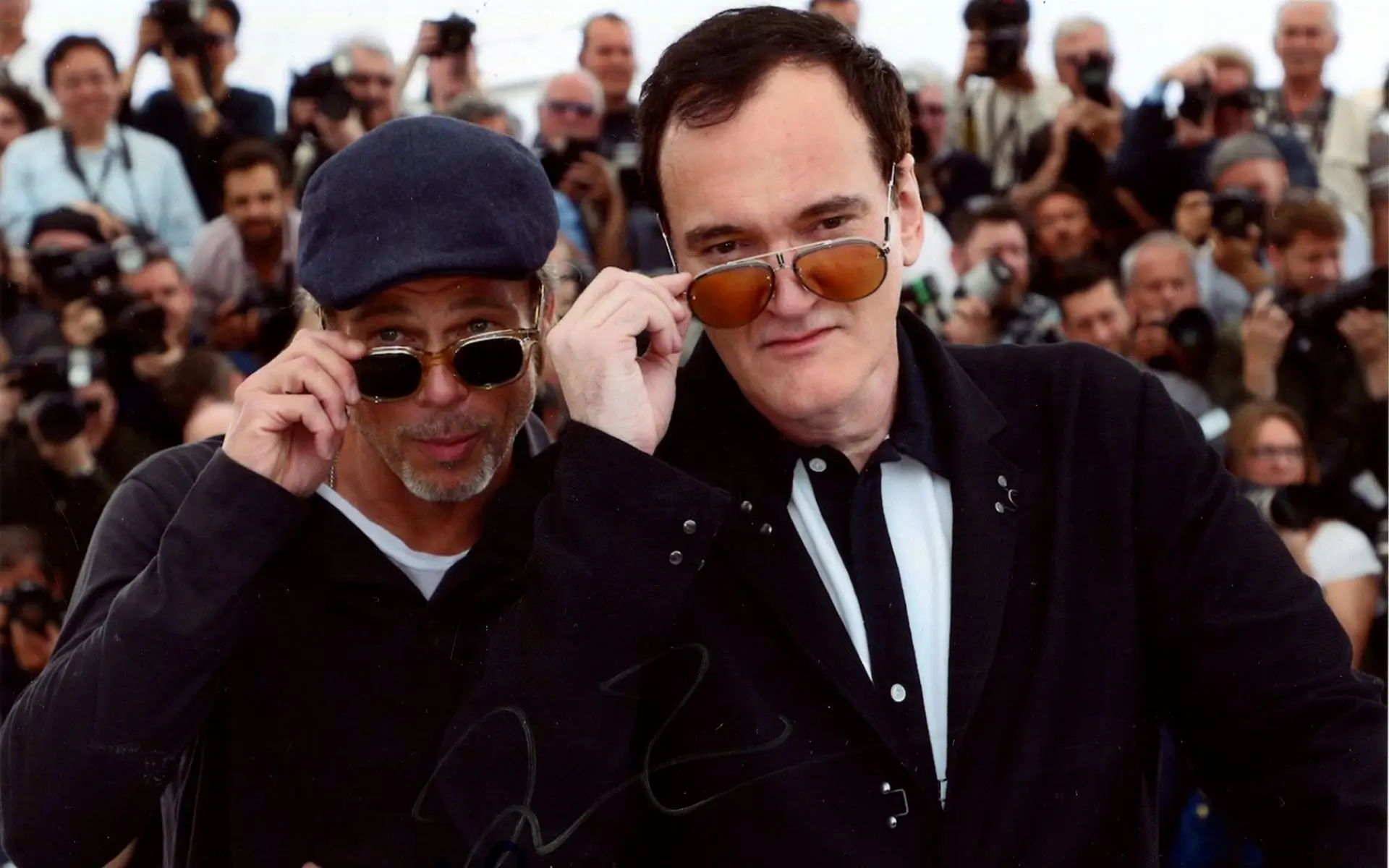 Brad Pitt And Quentin Tarantino