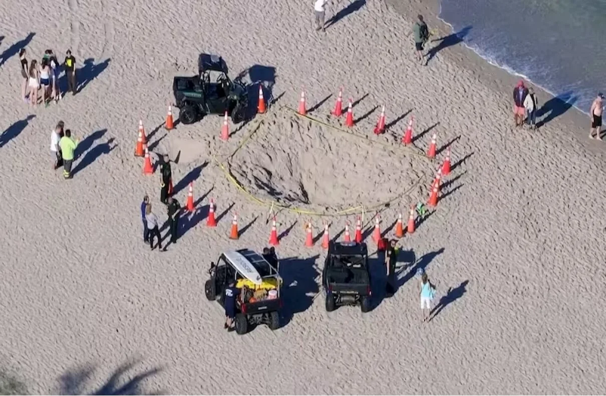 Child Death After A Sand Hole Collapse In Florida