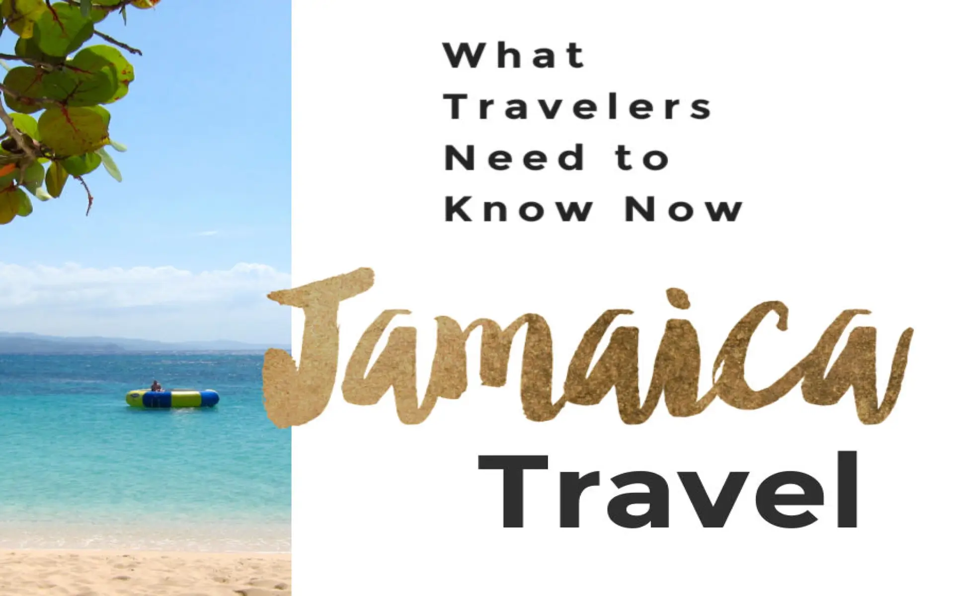 Jamaica Travel Advisory 2024