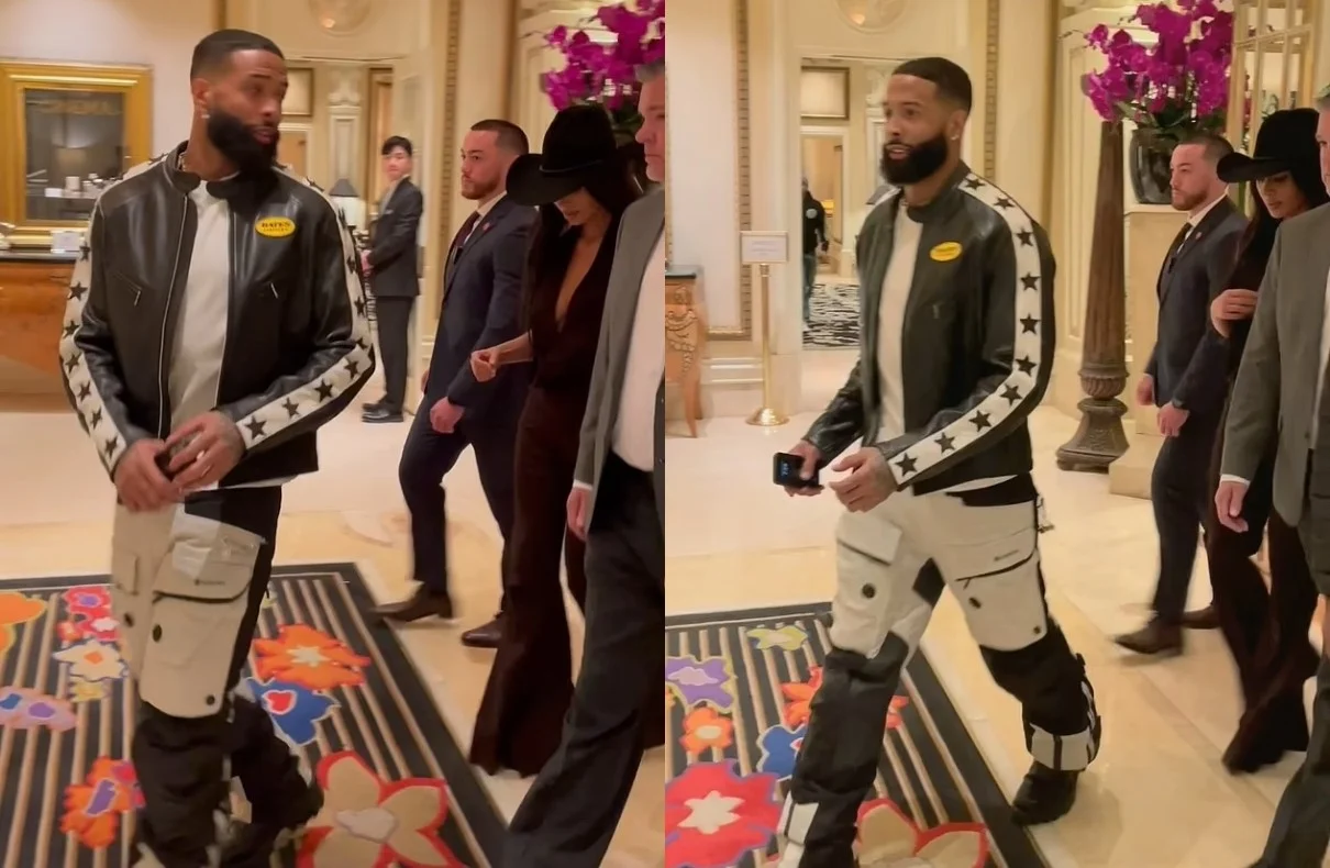 Kim Kardashian And Odell Beckham Jr. Spotted Leaving Together At The Wynn In Las Vegas