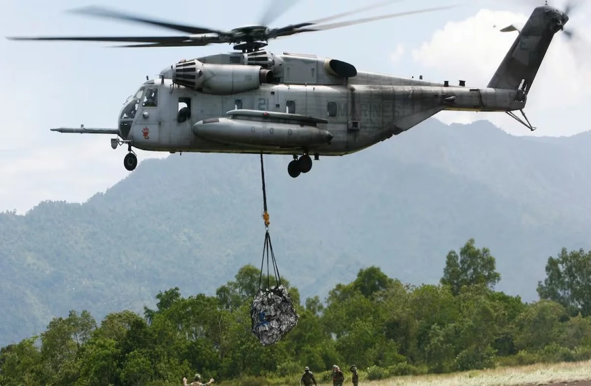 Lost Marine Helicopter Located with 5 Troops in California