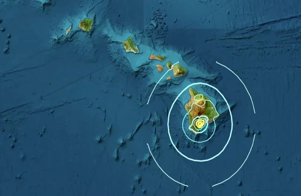 Massive Earthquake In Hawaii's Big Island