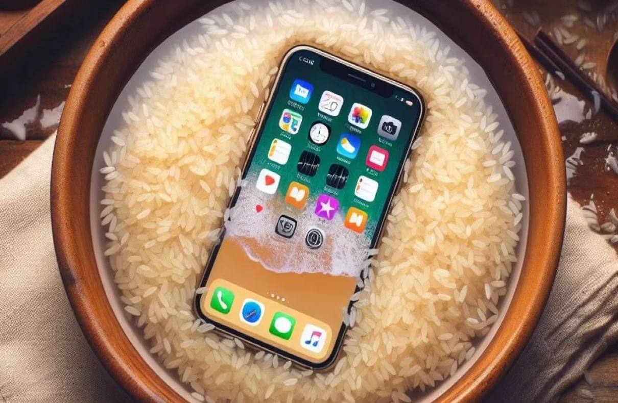 Putting Wet iPhones in Rice: Is It a Good Idea?