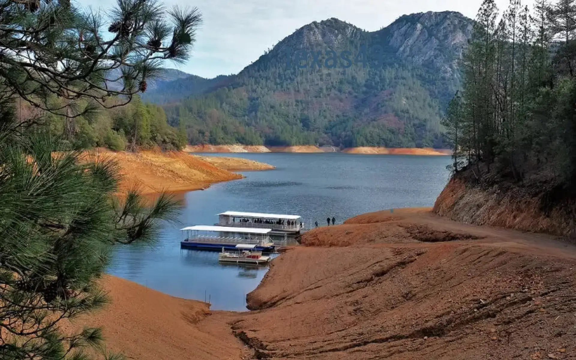 Shasta Dam California Hillside Collapse