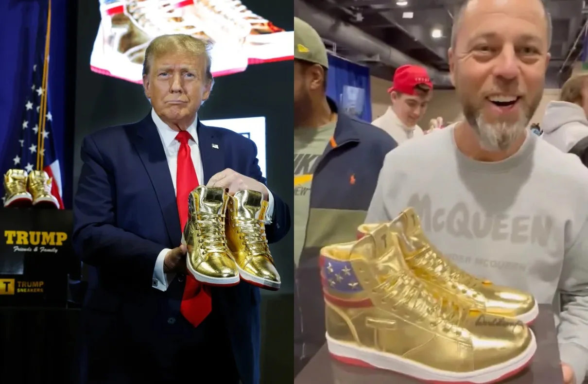 The Rise of Trump Sneakers: A Russian CEO’s $9,000 Bid