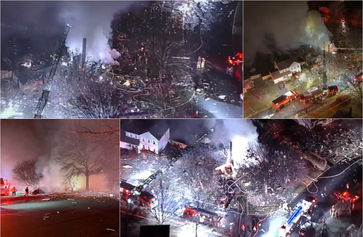 The Tragic Incident Explosion At A Virginia Home Claims The Life Of A Firefighter