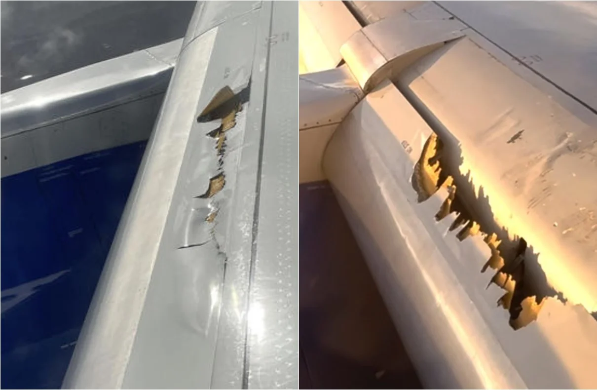 United Airlines Flight Diverted Due To Wing Damage An In-depth Analysis