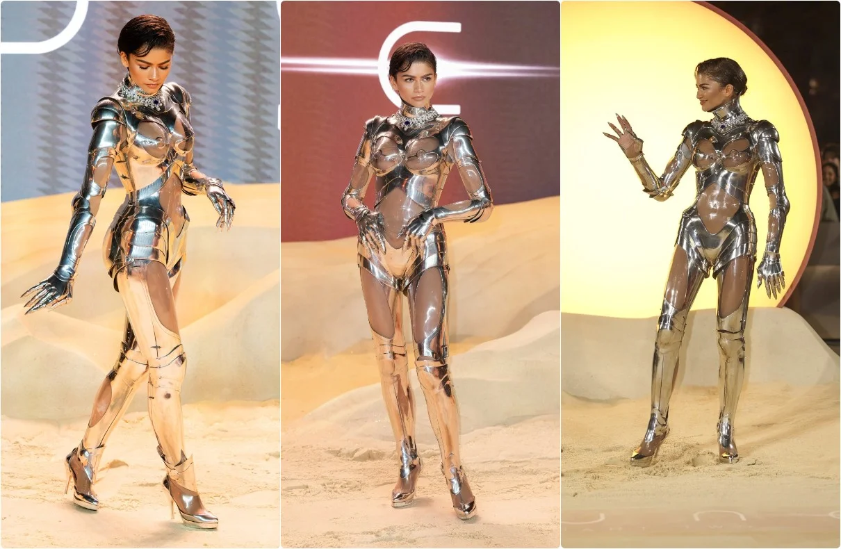 Zendaya Futuristic Fashion at the ‘Dune: Part Two’ Premiere
