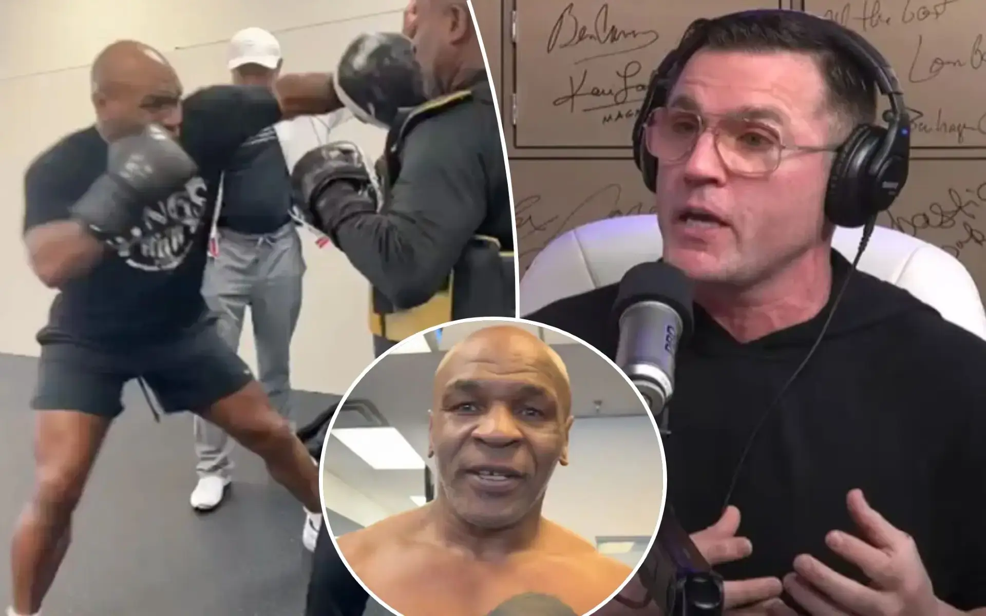 Chael Sonnen Calls Out Mike Tyson Over Alleged Faked Training Video