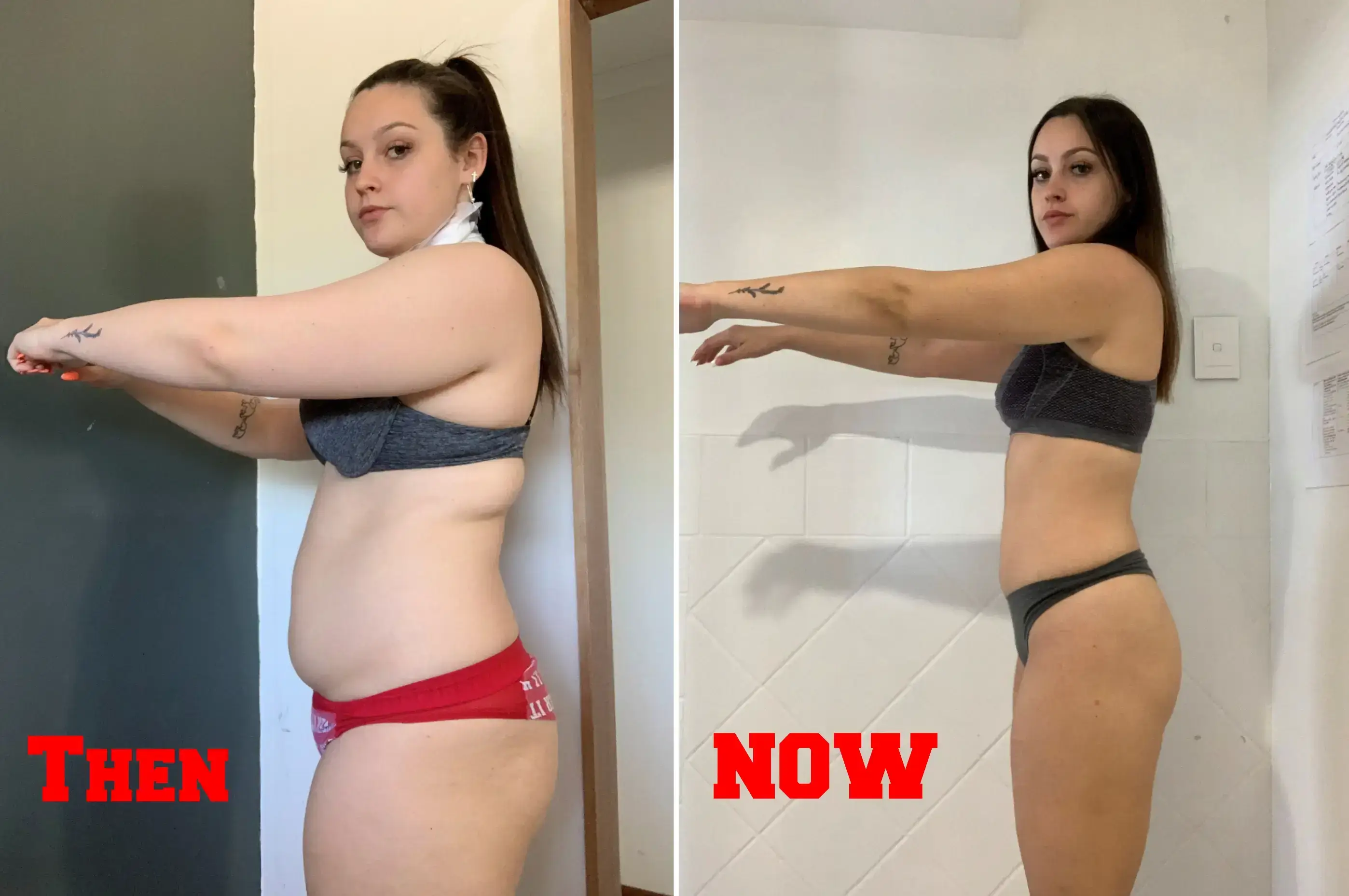 Australian girl, 23, lost 50 pounds with the help of Pilates and Easy Eating
