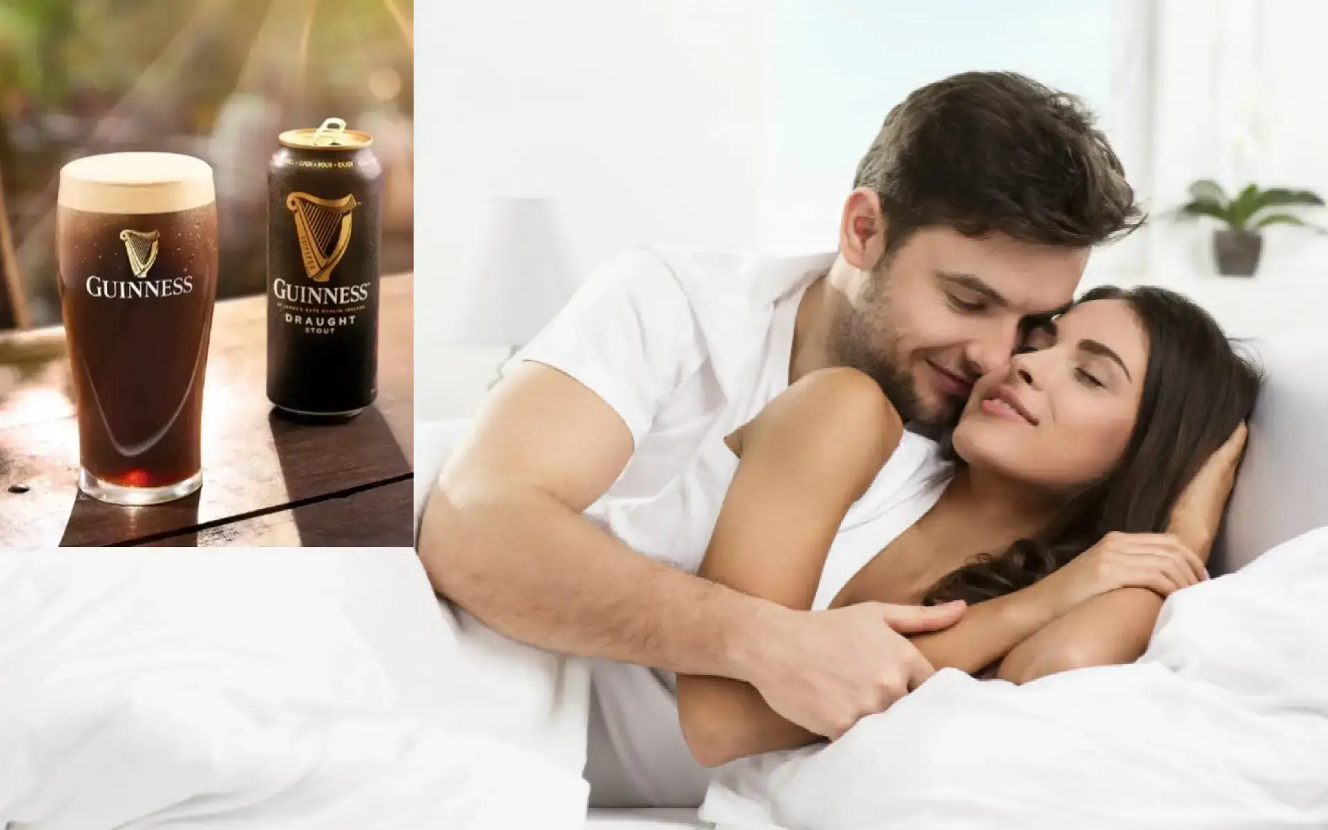 Drink Guinness Boost In Bedroom Performance