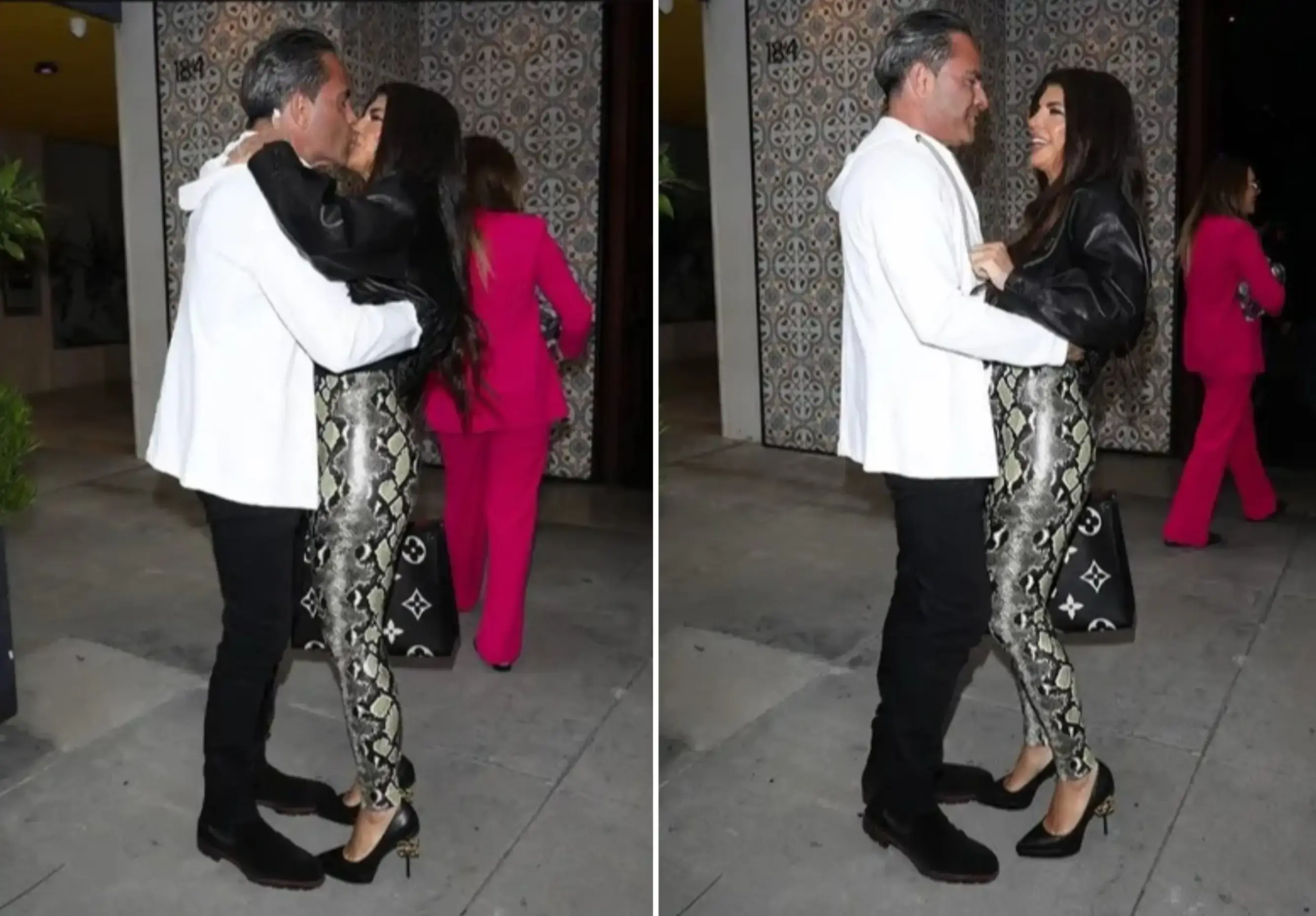 Teresa Giudice and Luis Ruelas Kissing amid rumors of Marital Problems