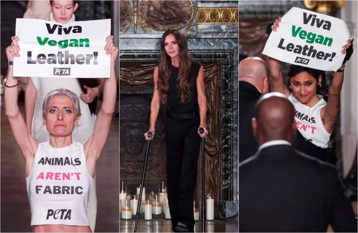 Victoria Beckham's Paris Fashion Week Show A Mix Of High Fashion & Activism