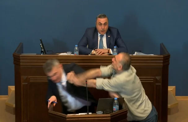 A Political Brawl in Georgia Over “Foreign Agent” Law