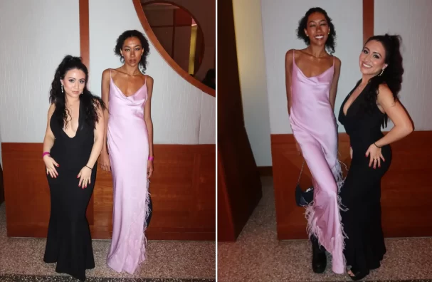 Aoki Lee Simmons Dazzles at Gala in Pink after vacation photos with Vittorio Assaf go viral