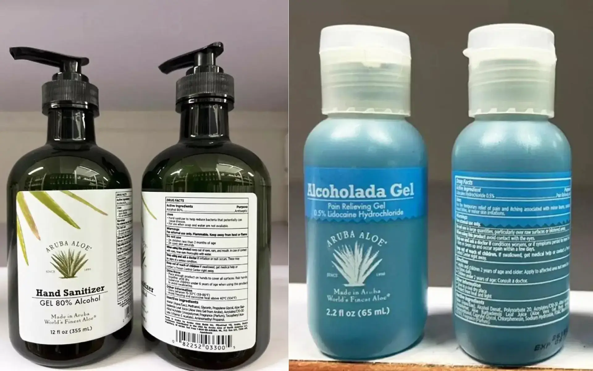 Fda Recalls Certain Hand Sanitizers And Aloe Gels