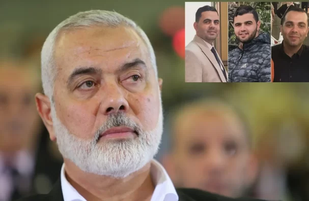 Hamas Leader Ismail Haniyeh S 3 Sons, 3 Grandchildren Killed In Israeli Airstrike