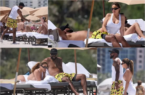 Larsa Pippen and Marcus Jordan Romance On a Miami Beach Date