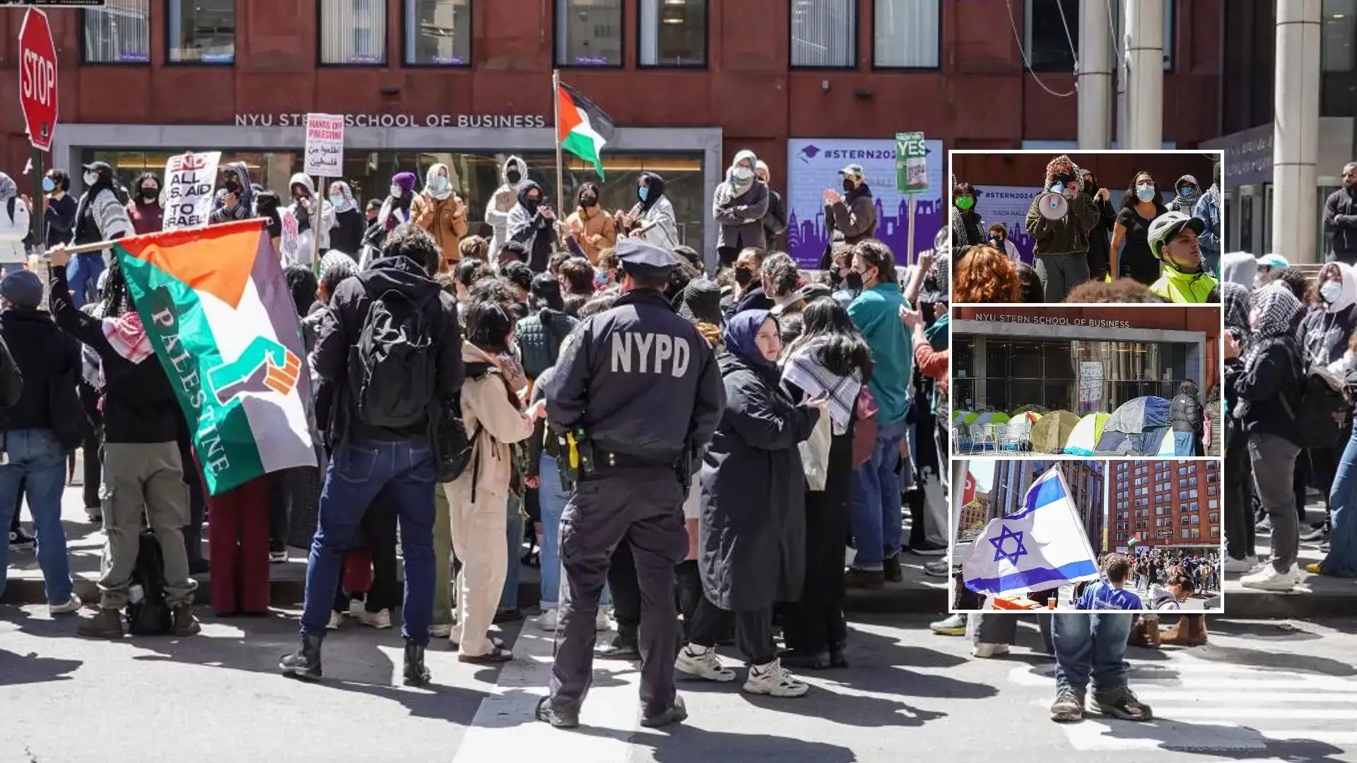 Nyu Students Stage Anti-israel Protests