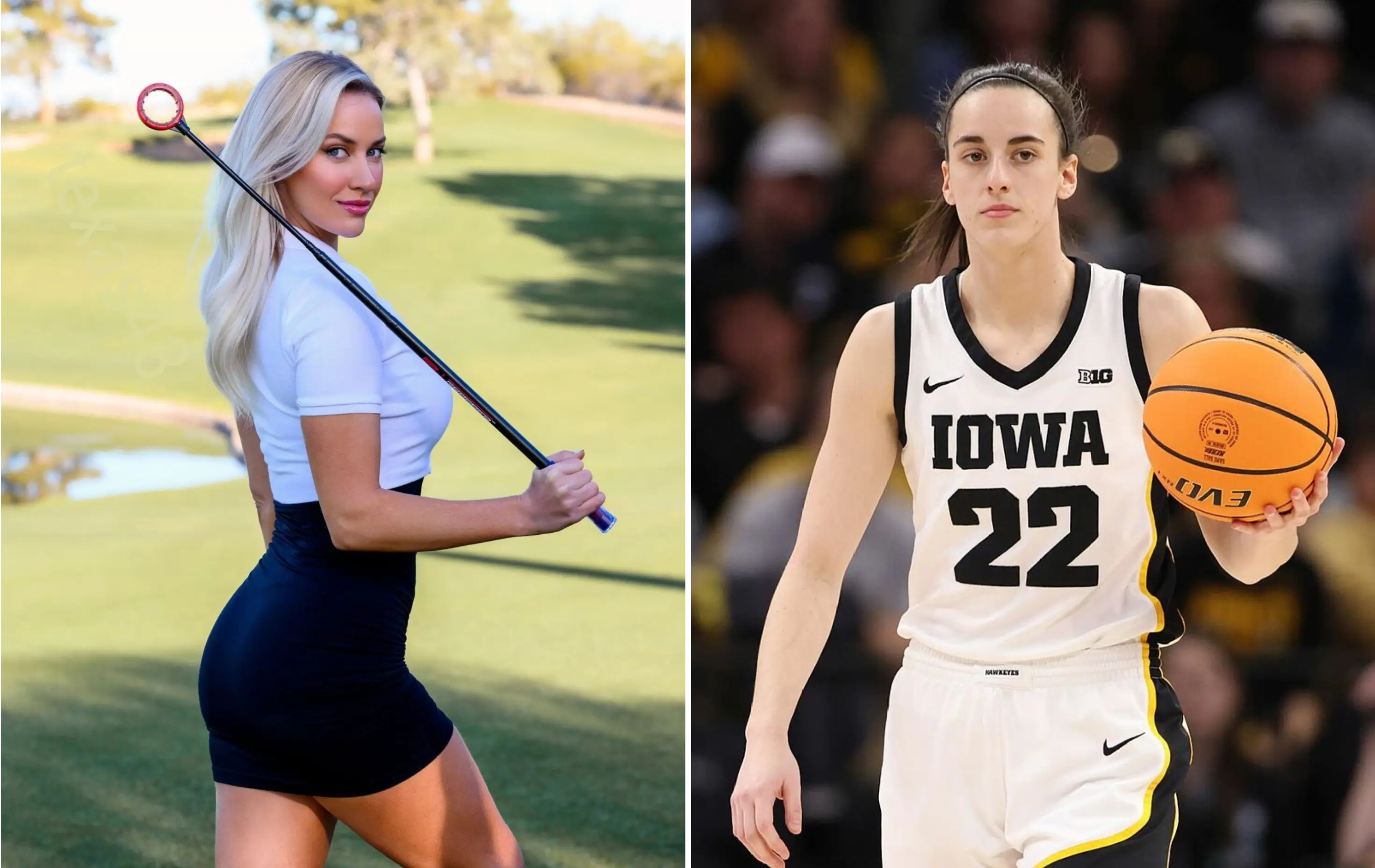 Paige Spiranac And Caitlin Clark