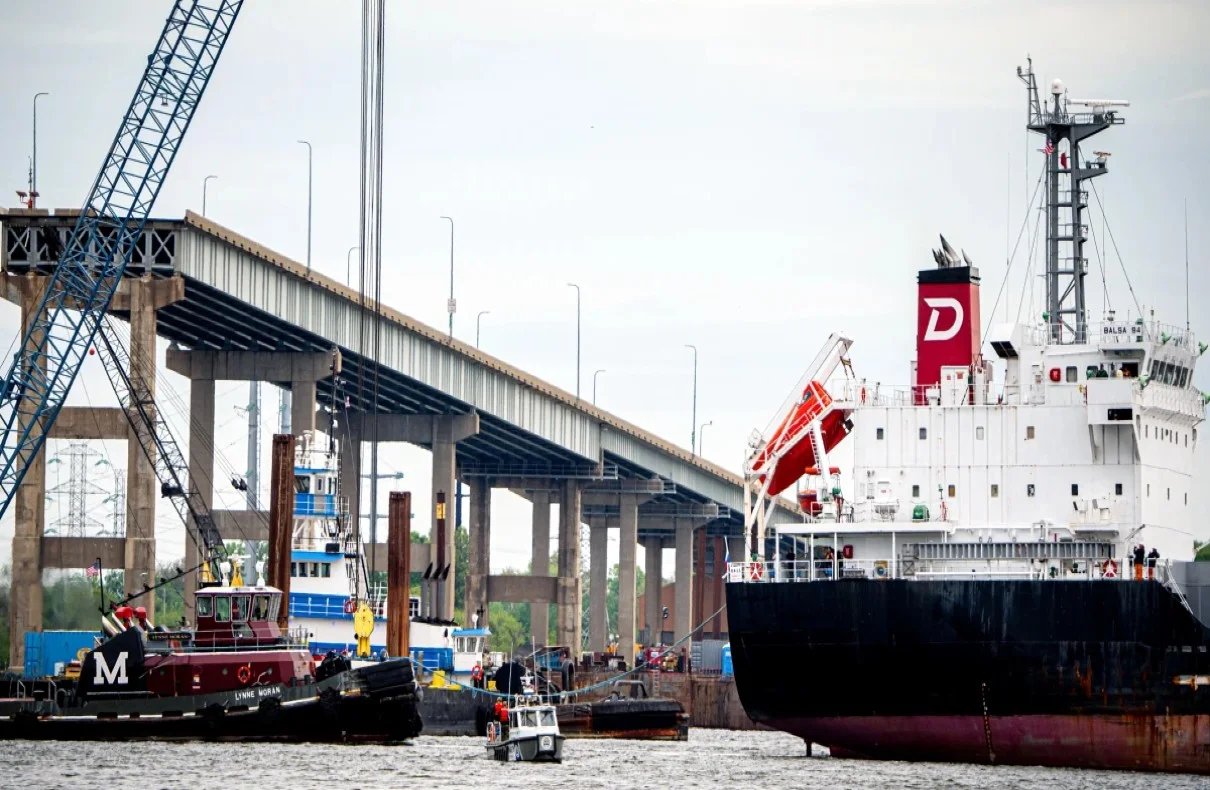 Temporary Channel Enables Vessels To Baltimore Port