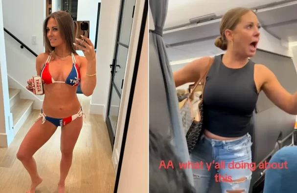 Texas ‘Crazy Plane Lady’ sparks controversy with bikini photo